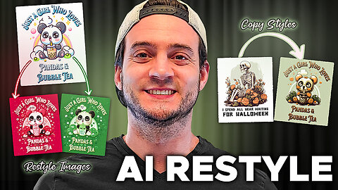 I Used AI to "Restyle" My Best-Selling Designs