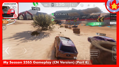 My Season 25S5 Gameplay (CN Version) (Part 8) | Racing Master