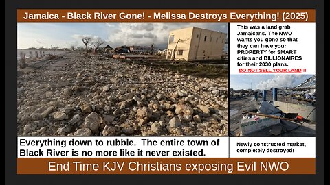 Jamaica - Black River Gone! - Melissa Destroys Everything!