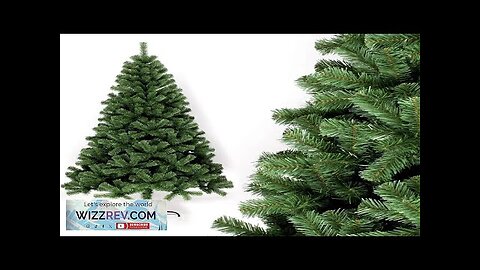 6ft/5ft Artificial Christmas Tree with Metal Stand Review