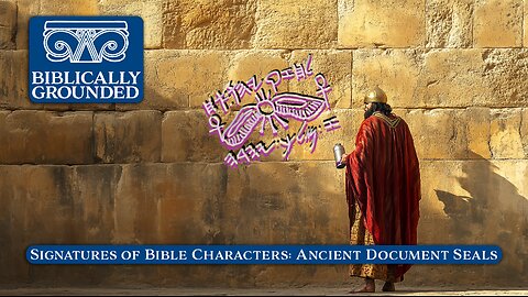 Biblically Grounded | Episode 13: Signatures of Bible Characters: Ancient Document Seals