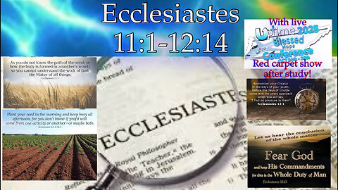 Ecclesiastes 11:1-12:14 STABLE INTERNET VERSION