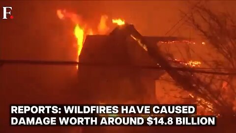 Los Angeles Wildfires: 40,000 Acres Burned, $14.8 Billion in Damages