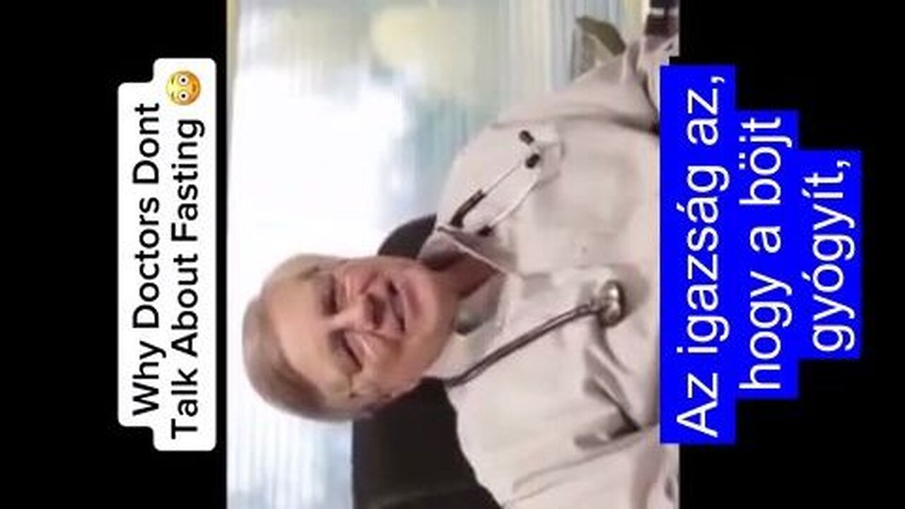 Miért nem beszélnek az orvosok a böjtről?
