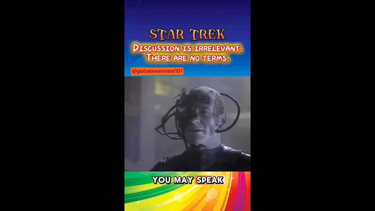 Meet The Borg I reference when talking about what the psycho NWO globalists