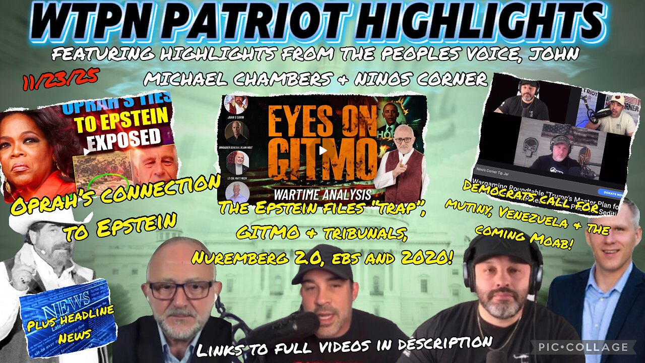 WTPN PATRIOT HIGHLIGHTS: JMC, NINO, 107, TPV, ALPHA WARRIOR,JOSH REID