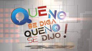 Que no se diga que no se dijo! Lunes 15 de diciembre de 2025