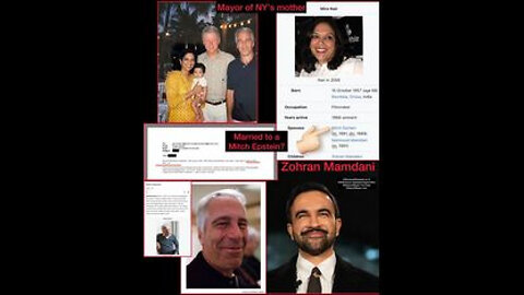 IS ZOHRAN MAMDANI THE UNMENTIONED SON OF JEFFREY EPSTEIN❓