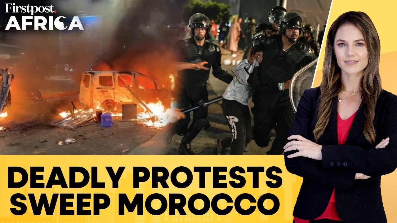Morocco Gen Z Protests: Two Killed, Vehicles Burned Amid Deadly Unrest | Firstpost Africa | N18G