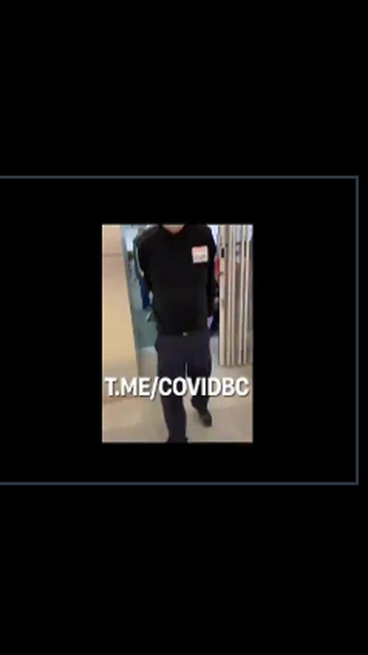 The sign said walk ins were welcome. The problem is he could not walk out. Dead after 4th jab?