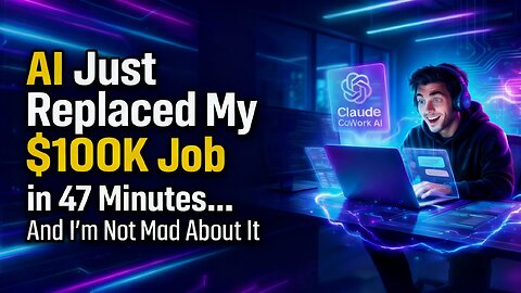 AI Just Replaced My $100K Job in 47 Minutes... And I'm Not Mad About It