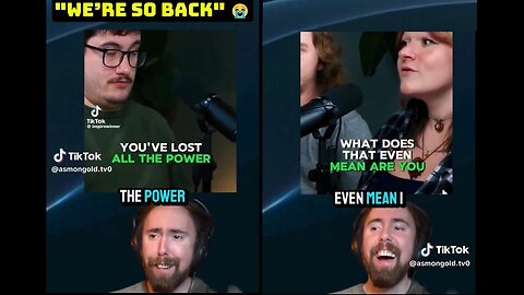 WE'RE SO BACK "We don't listen to people that look like you anymore"