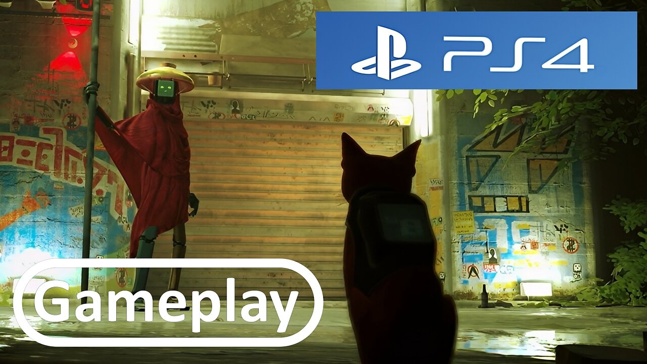 Stray (2022) Gameplay for Playstation 4