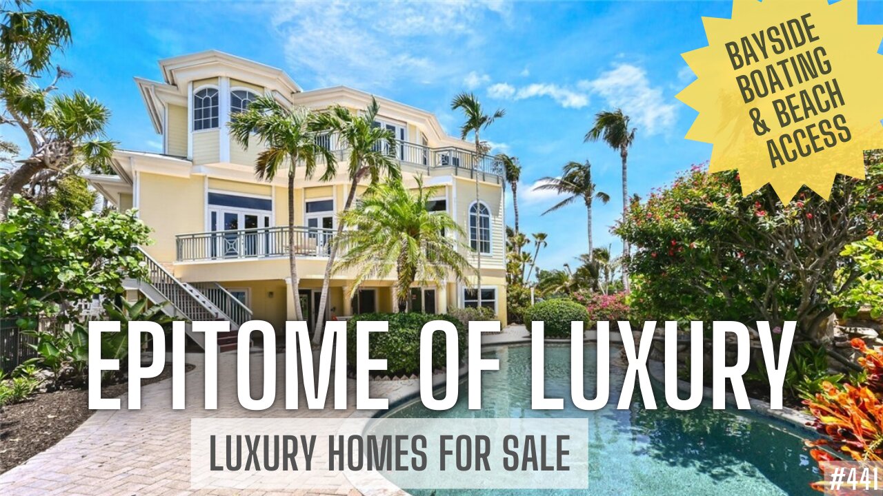 SUPERB ISLAND HOME | WATERFRONT | POOL | Captiva Island | Luxury Homes For Sale | Southwest Florida