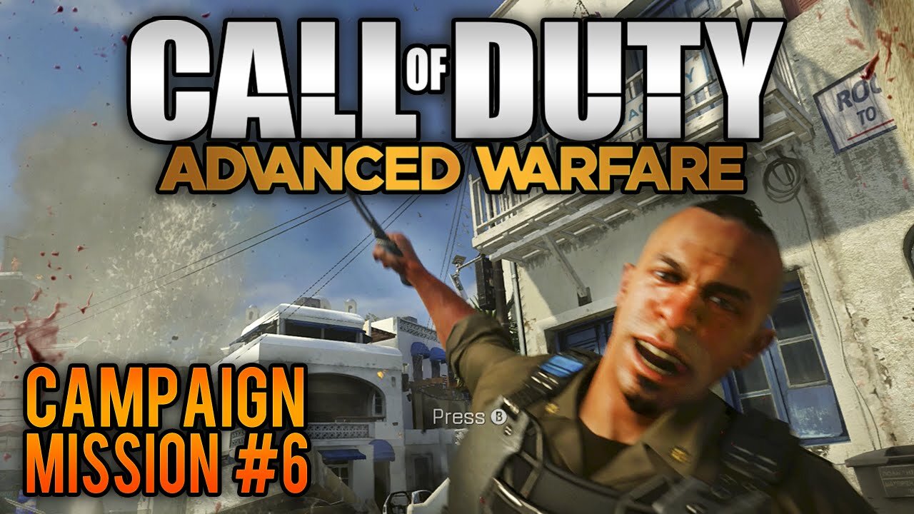 COD Advanced Warfare Walkthrough Gameplay Part 6 Manhunt Campaign Mission 6 Ultra Settings[4K UHD]