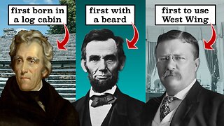 The Most Surprising Presidential Firsts