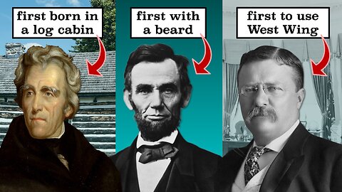 The Most Surprising Presidential Firsts