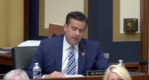 🔴 John Ratcliffe - Trump's CIA Director Grills FBI's Wray About Trump Probe