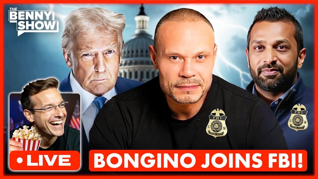 🚨 New FBI Deputy Director Dan Bongino Speaking LIVE Right Now After SHOCK Trump, Kash Appointment