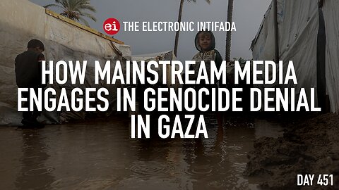 How mainstream media engages in genocide denial in Gaza, with Abubaker Abed