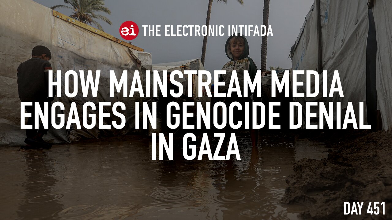 How mainstream media engages in genocide denial in Gaza, with Abubaker Abed