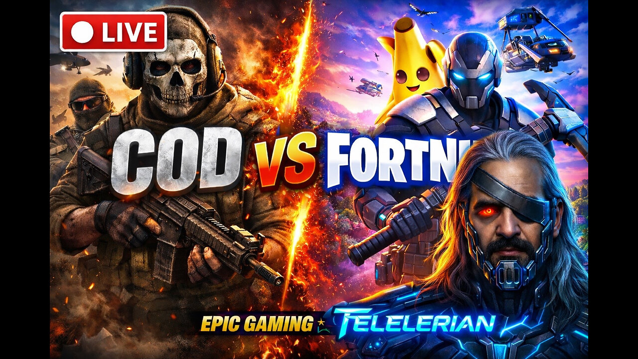 LIVE - TELELERIAN ☠ Fortnite 💣 WarZone