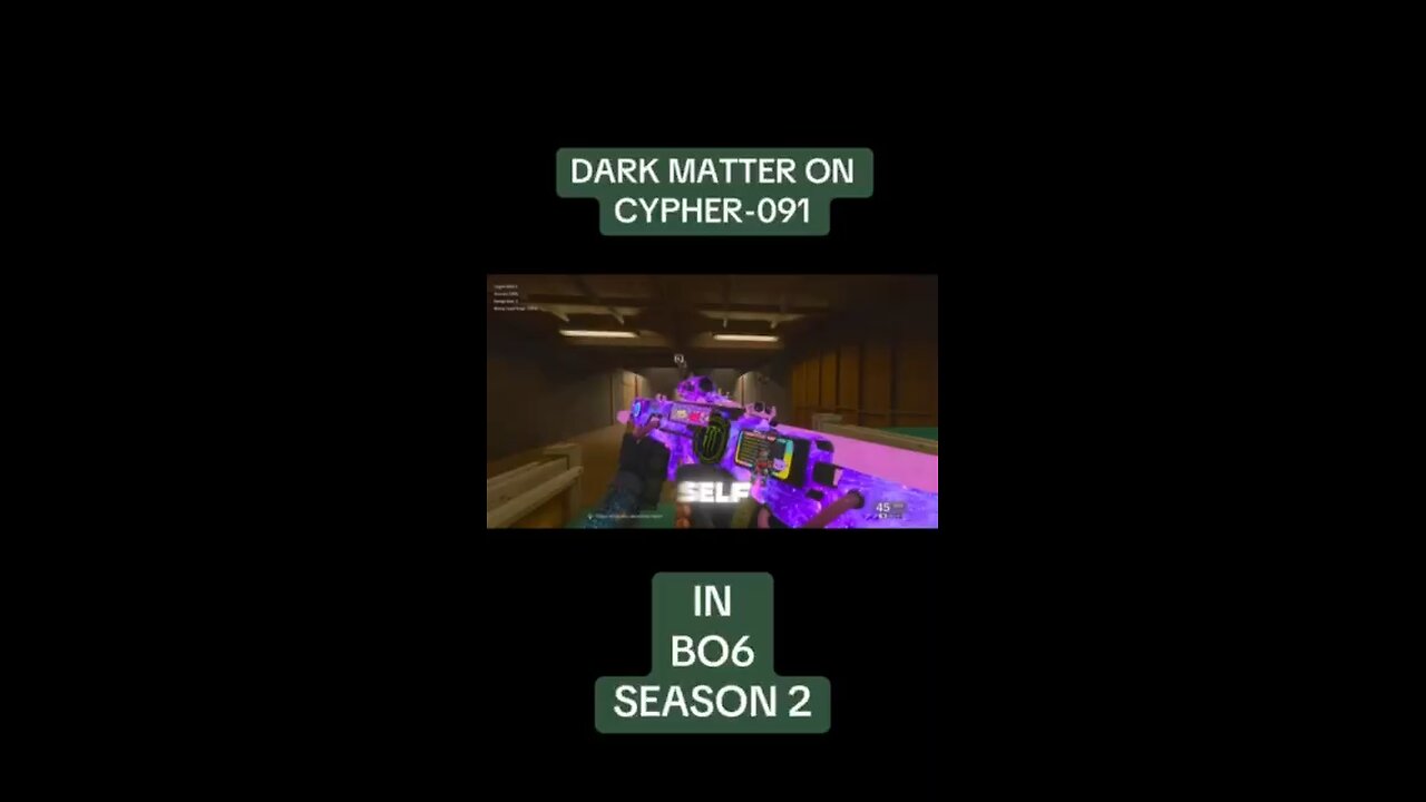 DARK MATTER ON CYPHER IN BO6