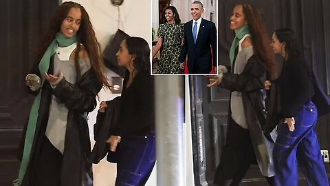 Malia Obama Smiles Amid Family’s Public Drama