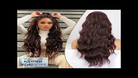 I's a wig Synthetic Long natural wave hair extensions for women Wrap Review