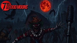 Surviving the Blood Moon Wave 🩸 | 7 Days Blood Moons Co-Op LIVE