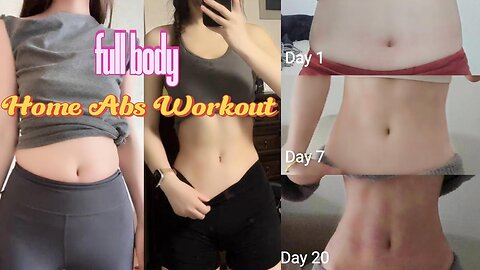 ⚡ 7-Min Abs Workout | Lose Belly Fat Fast at Home (No Equipment Needed!)