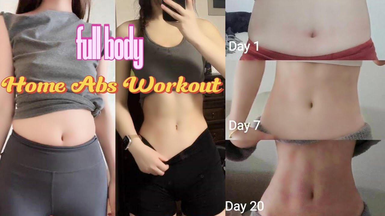 ⚡ 7-Min Abs Workout | Lose Belly Fat Fast at Home (No Equipment Needed!)