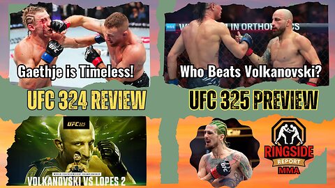 UFC 325 Preview: Volkanovski-Lopes 2 Analysis