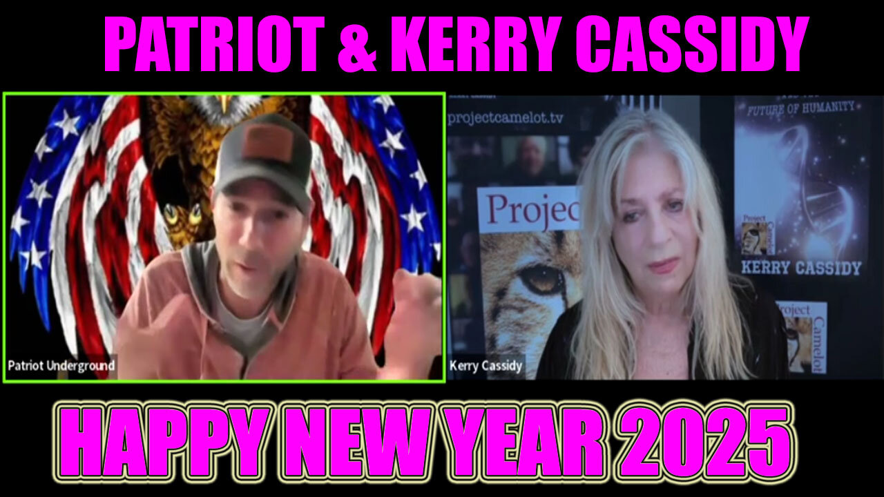 Kerry Cassidy, Patriot, SG ANON, Gene Decode, Simon Parkes STREAM 01.01.2025: HAPPY NEW YEAR