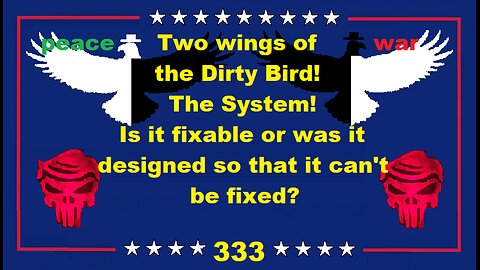 The System! Is it fixable or was it designed so that it can't be fixed?