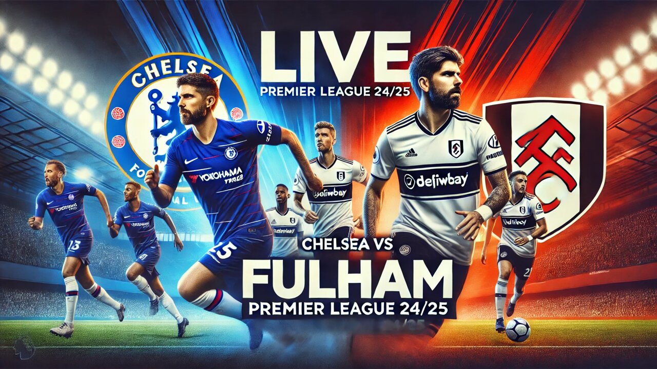 Chelsea vs Fulham LIVE | Premier League 24/25 Football Match Today | Watch Stream