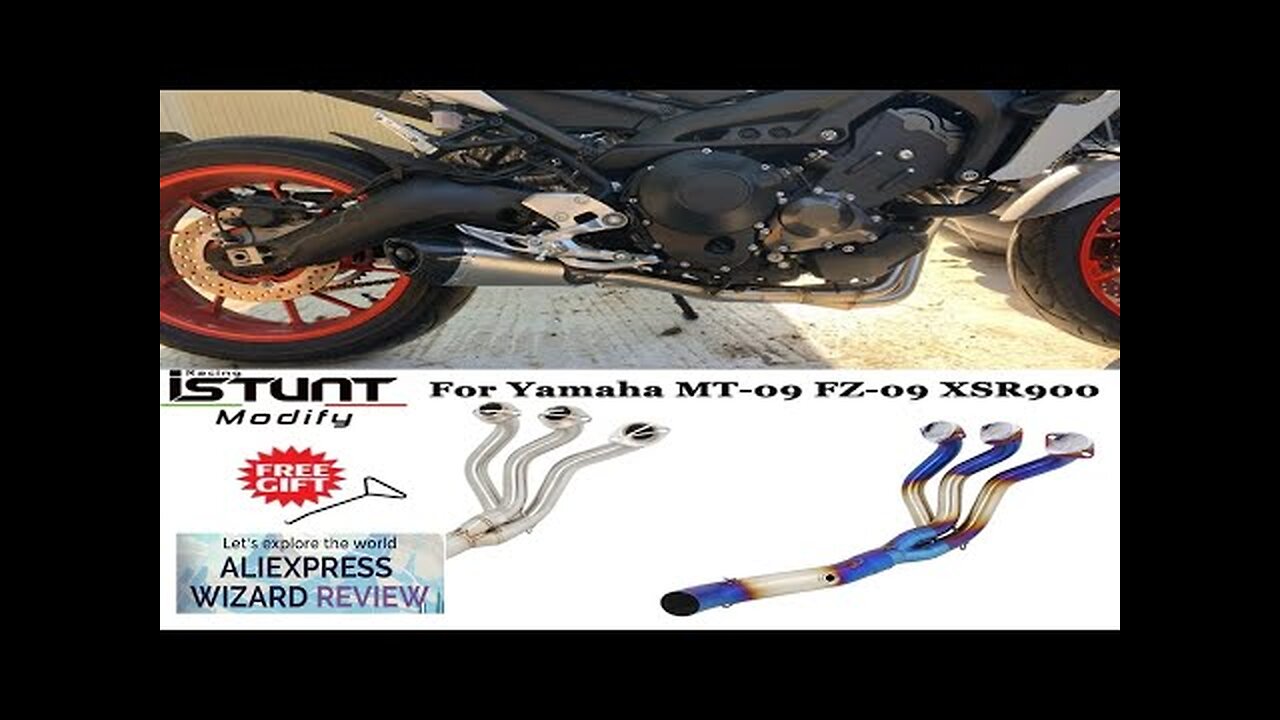 Slip On For Yamaha MT-09 FZ-09 FJ09 MT09 TRACER 900 GT 2015-2020 Review