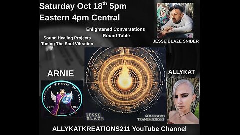 Enlightened Conversations the Spiritual Madness with Jessie, Arnie, and AllyKat.