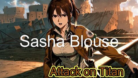 The Potato Girl's Courage - Sasha Blouse: Original Karaoke Song I ATTACK ON TITAN