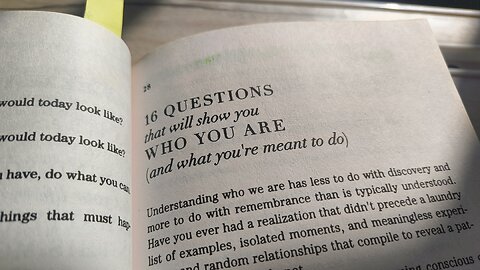 8 QUESTIONS That'll Show You Who You Are