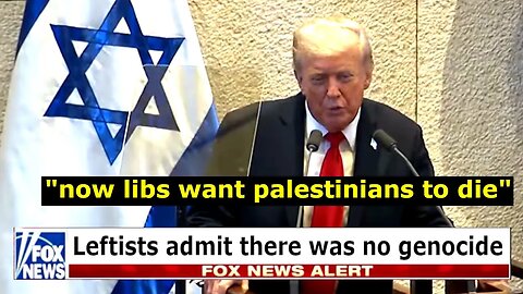 JUST NOW: Leftists go MASK OFF as Trump OFFICIALLY ENDED THE WAR. PRAISE GOD.
