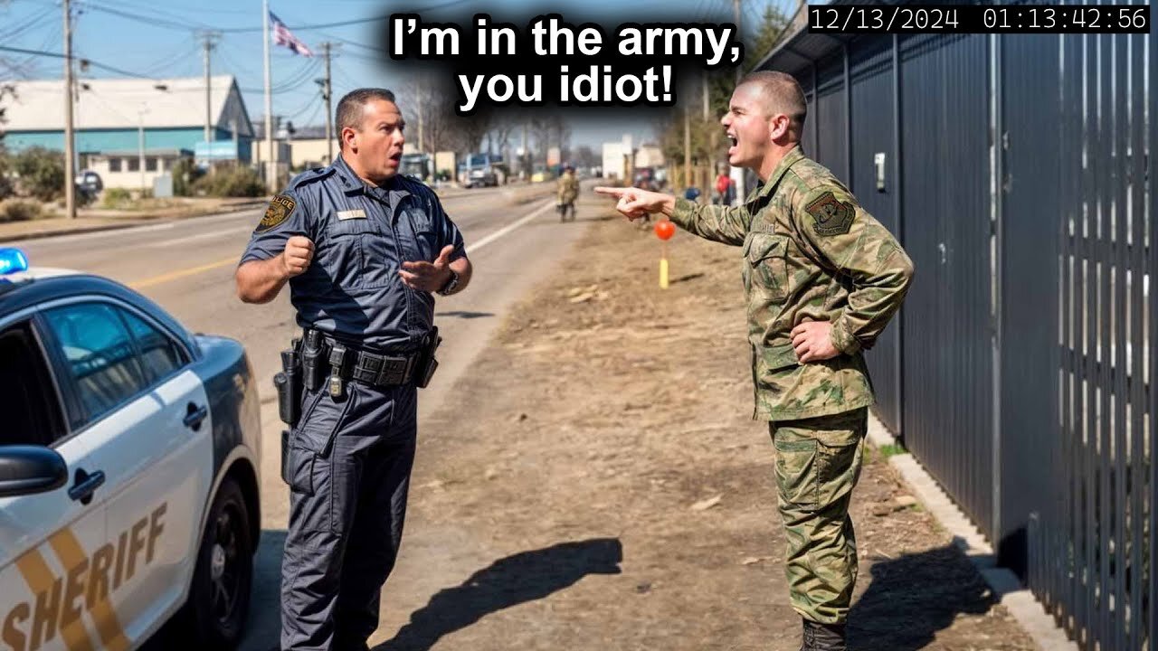 When Cops Get Embarrassed By Higher Authority