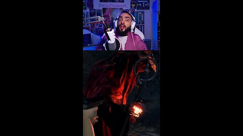 He won’t stop moving. #lasplagas #residentevil4remake #adawong #voicemod #residentevil #reaction