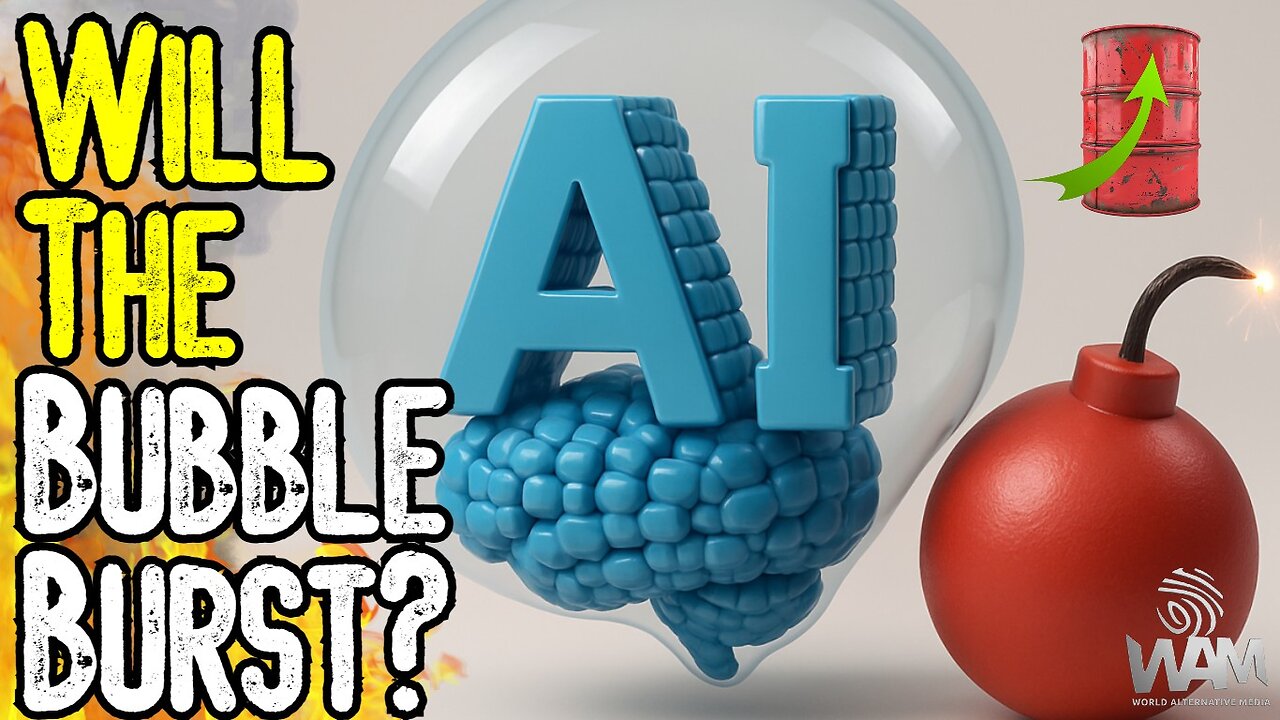 WILL THE BUBBLE BURST? - As Oil Blasts Off & Affordability Crisis Worsens, The AI Bubble Grows