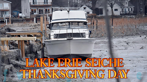 Lake Erie Seiche Thanksgiving Day 2025