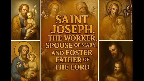 Saint Joseph, the Worker, the Beloved Spouse of Mary, and Foster Father of the Lord