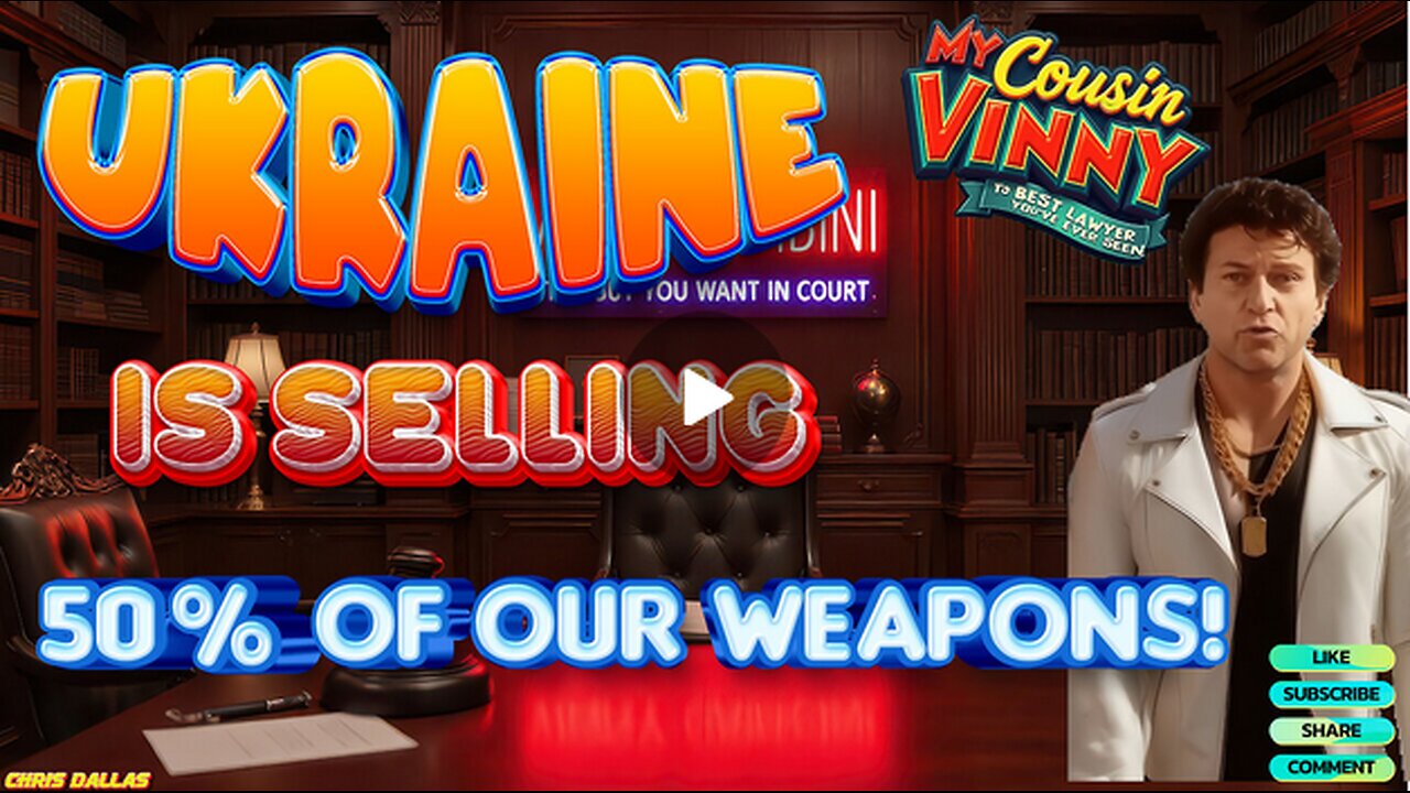 Ukraine Is Selling 50% Of Our Weapons! Vinny Is Pissed! The War Is A Scam & Here’s Why!