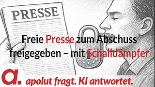 apolut fragt. KI antwortet: Freie Presse zum Abschuss freigegeben – mit Schalldämpfer