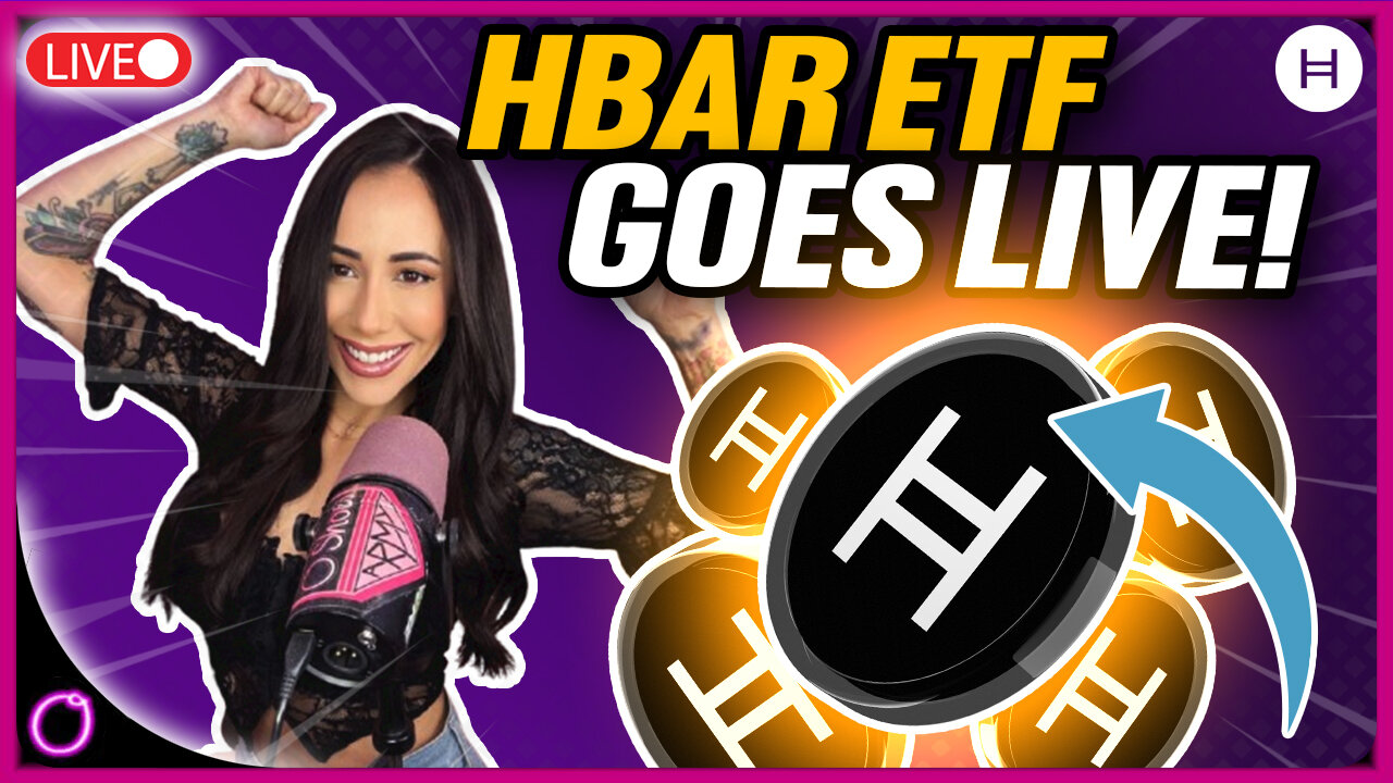 IT'S OFFICIAL HBAR ETF GOES LIVE XRP ETF STILL PENDING