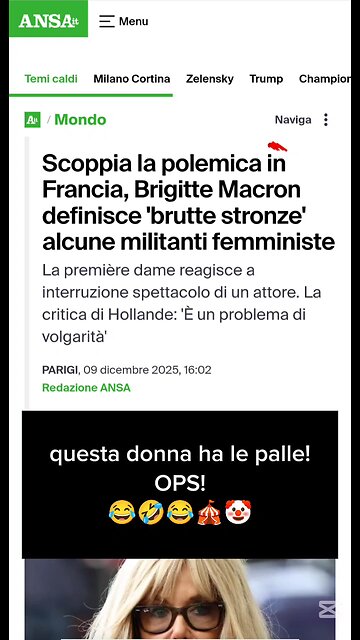 la notizia del giorno